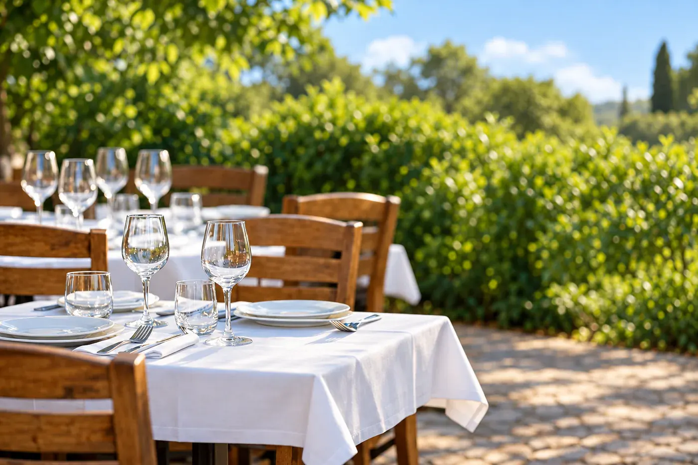 Terrace of Restaurant Parkside